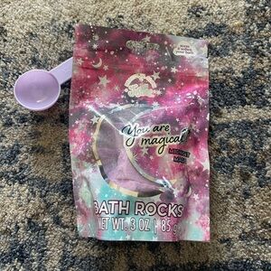 Beautiful glow by justice bath rocks 3oz midnight magic